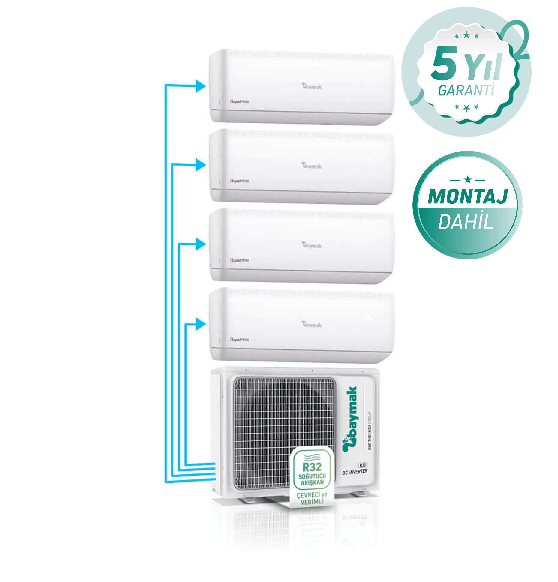 Baymak Elegant Prime Multi 1x4